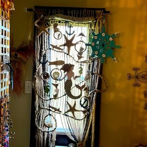 Macrame Sea Garland Drape